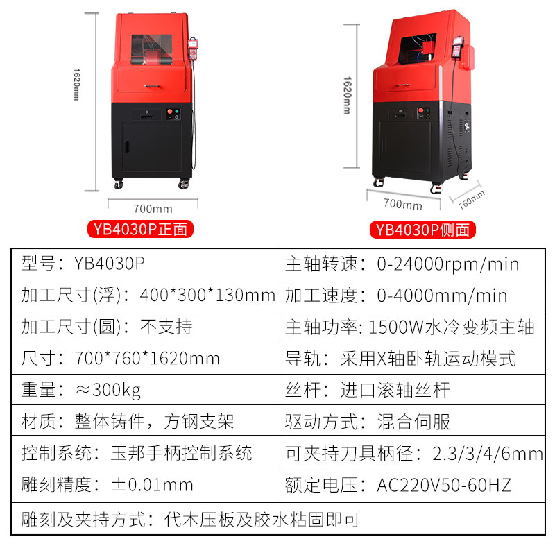 玉雕机规格参数